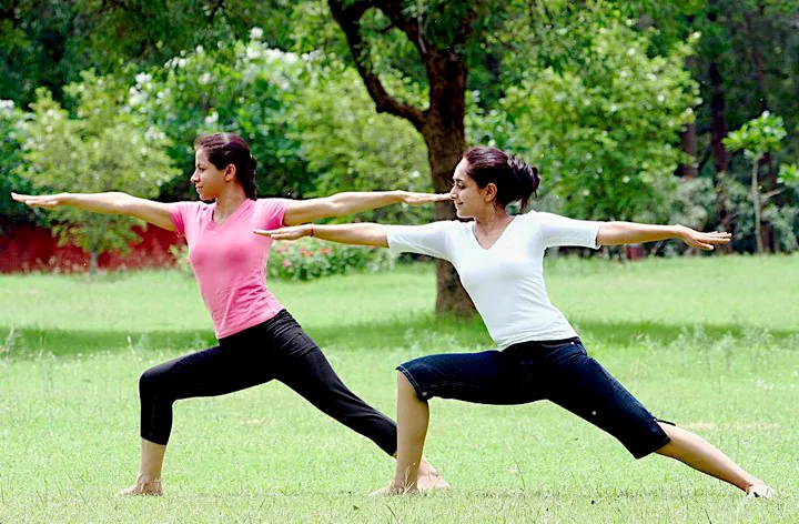 Pratiquez des postures de yoga pour la santé et le bien-être.