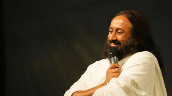 Leader humanitaire Gurudev Sri Sri Ravi Shankar