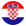 Circulaire Kroatische vlag