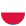 Circulaire Poolse vlag