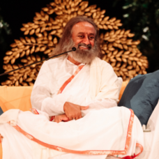 Gurudev Sri Sri Ravi Shankar smiling