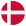 Circular Denmark Flag