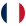 kreisförmige Frankreich-Flagge