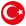 kreisförmige Türkei-Flagge