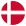 Circular Denmark Flag