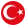 Drapeau circulaire de la Turquie