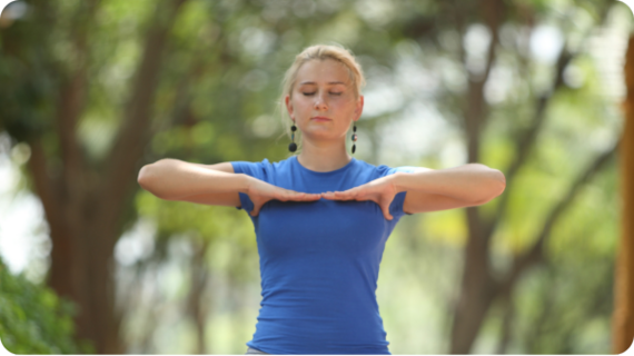 Apprendre les techniques de respiration lors de séances d'introduction