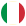 Circular Italy Flag