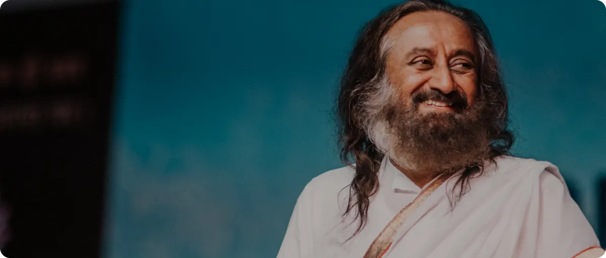 Gurudev Sri Sri Ravi Shankar smiling