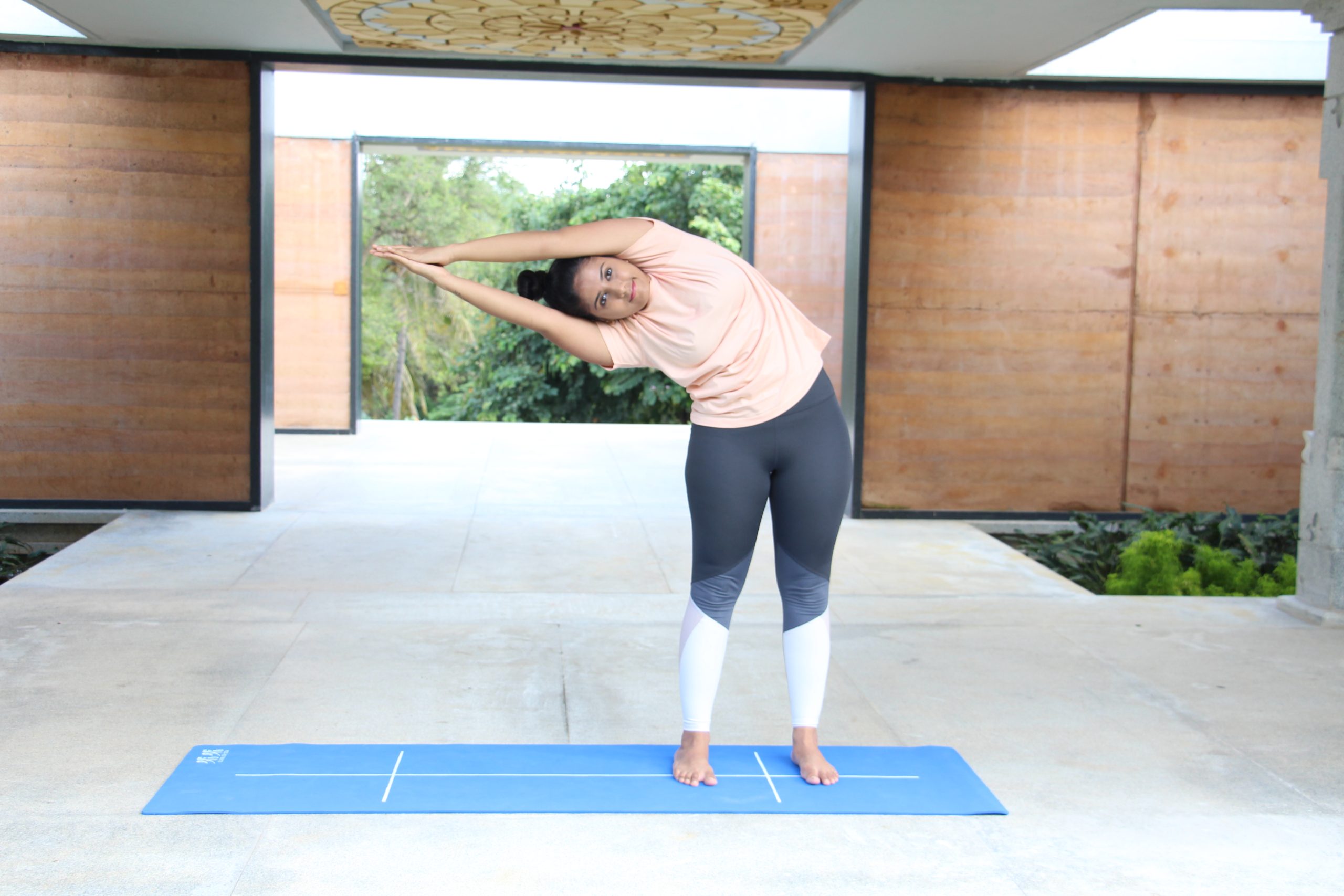 Yoga-Konasana-2-Sideways-Bending-Using-Both-Arms