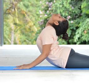 Bhujangasana cobra pose