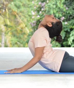 Bhujangasana cobra pose