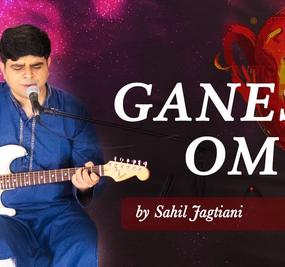 Ganesh Om song by Sahil Jagtiani at Sumeru Sandhya organized by Art of Living