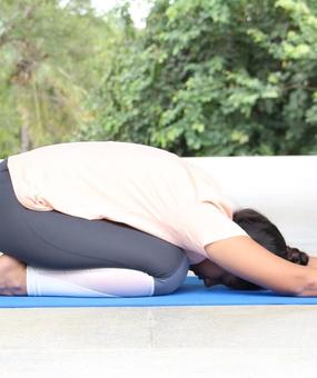 shishuasana child pose