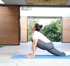 Ashwa Sanchalanasana Equestrian pose