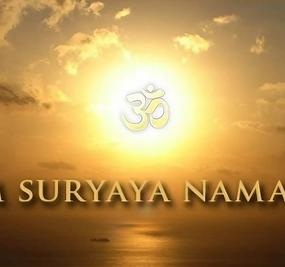 Surya namaskar mantras