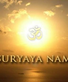 Surya namaskar mantras