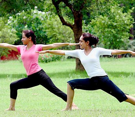 yoga with kamlesh and ruchi