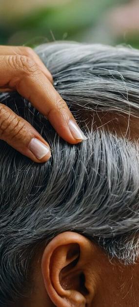 ayurveda remedies on grey hairs featured