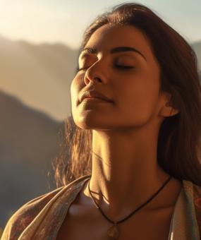 meditation for glowing skin