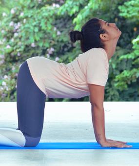 yoga poses Backbend yoga to strengthen your spine marjariasana