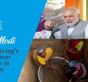 Prime Minister praised The Art of Living's Naganadhi River Rejuvenation Work