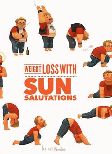 Surya Namaskar for weight loss