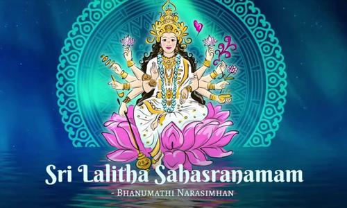 Sri Lalitha Sahasranam Navratri Mantra videos