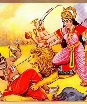 The Eulogy Of Merits And Boons For Suratha And Vaishya