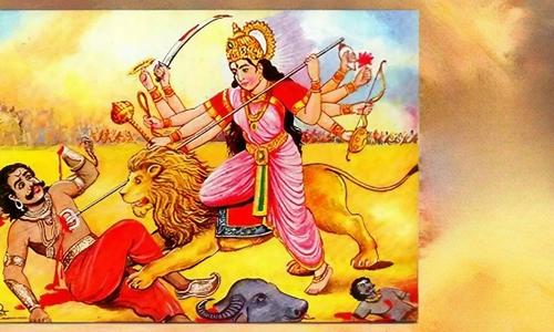 The Eulogy Of Merits And Boons For Suratha And Vaishya