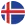 Circular Iceland Flag