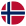 Circular Bandeira da Noruega