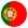 Circular Portugal Flag