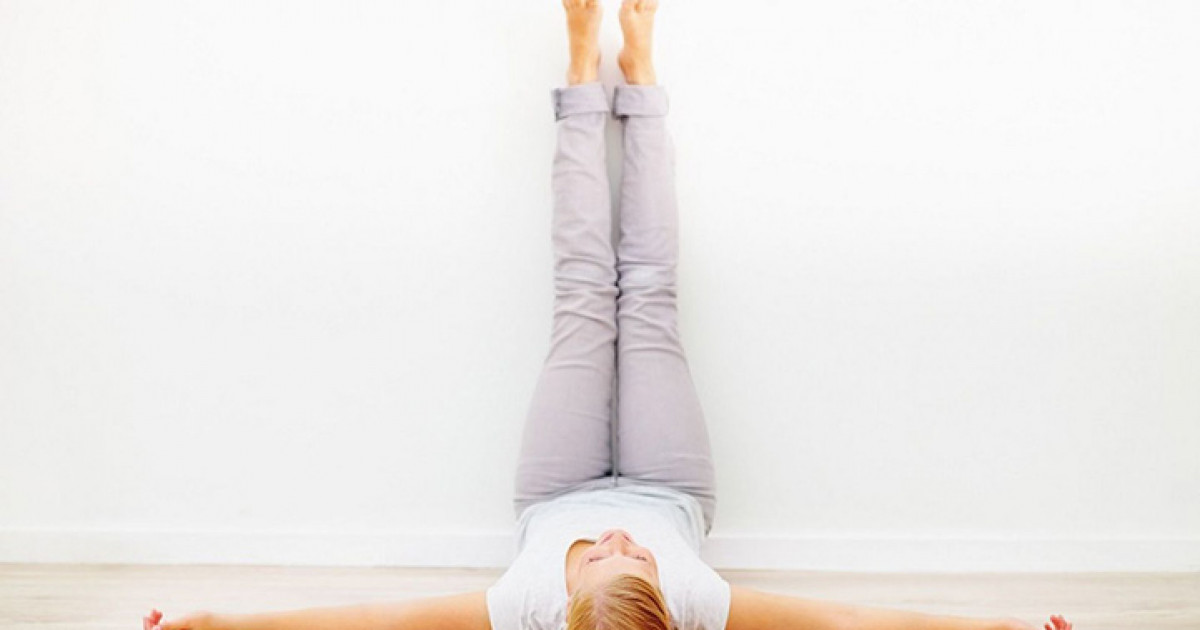 Take 5- Recharge with Viparita Karani (Legs Up the Wall Pose) - YogaUOnline