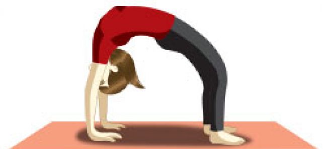 Chakrasana (Wheel pose)