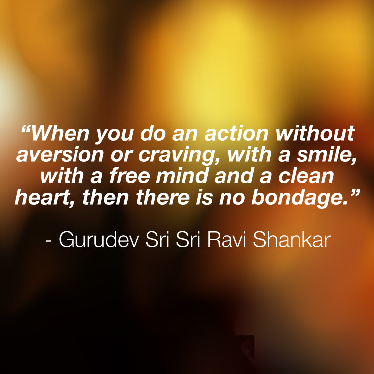 13 Quotes on Karma by Gurudev