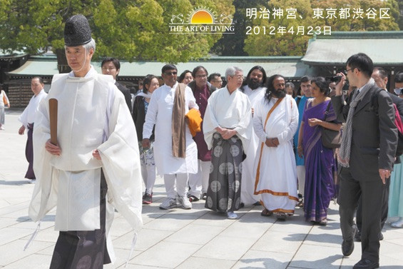 2013年4月23日 明治神宮訪問