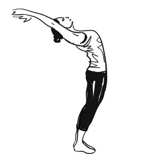 surya namaskar step 2: Hastauttanasana (Raised arms pose)