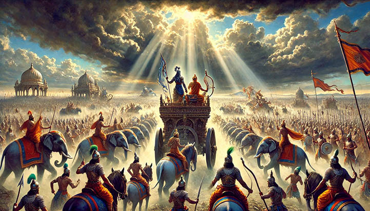 Bhagavad Gita battlefield