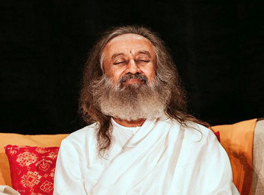 Gurudev Leads Guided Meditation in Memphis