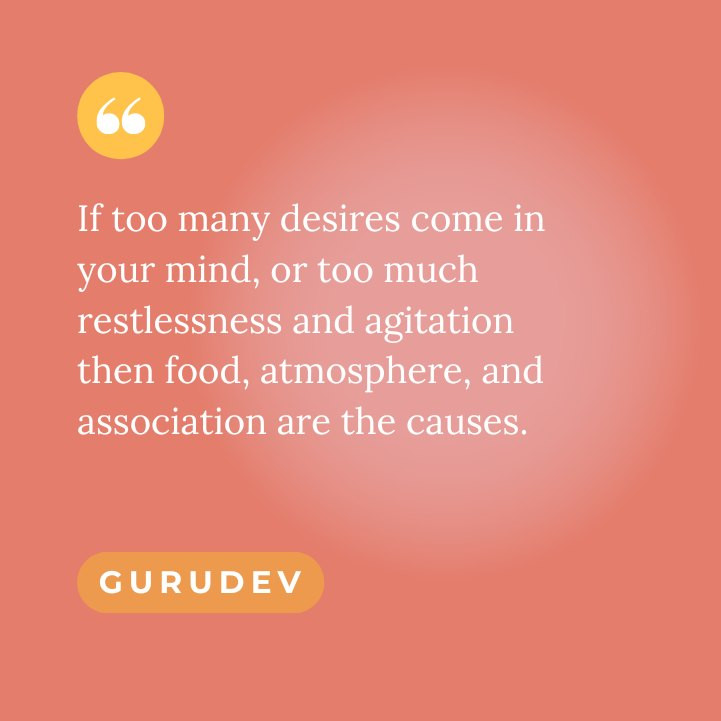 Gurudev quote desires