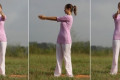 Katichakrasana Yoga Pose - Standing Spinal Twist Yoga Pose